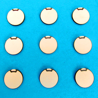 Cristalli piezoelettrici in ceramica1MHz Ф28 × 2.0 Produttore piezoceramico