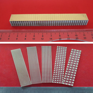 Materiale composito piezoelettrico per il sensore di rilevamento dell'oceano