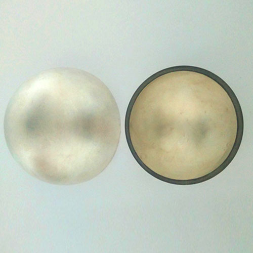 Componenti di forme sferiche e mezzo sferiche ceramiche piezoelettriche componenti PZT