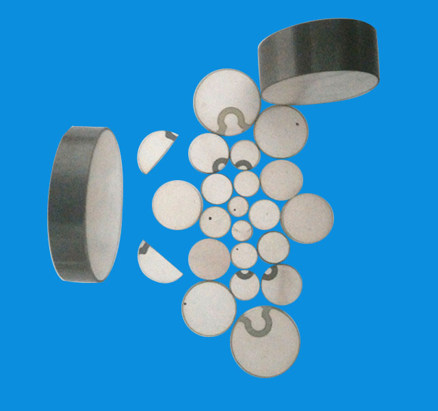 Dischi di ceramica piezoelettrica Elemento PZT Disco Piezoelettrico