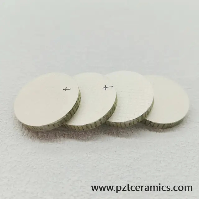 Materiale composito piezoelettrico di tipo 1-3