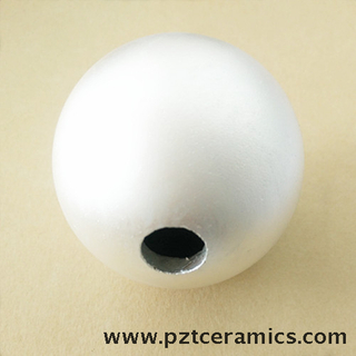 Sfera ceramica piezoelettrica e Hemishperes