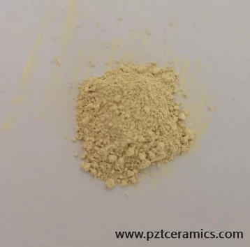 Materiale ceramico piezoelettrico sinterizzato a bassa temperatura