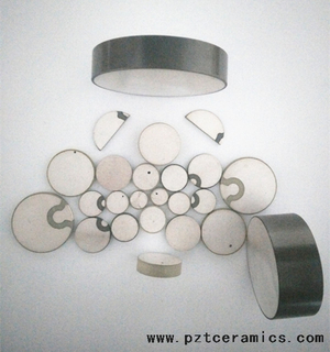 componenti del disco ceramico piezoelettrico produttore piezoceramico