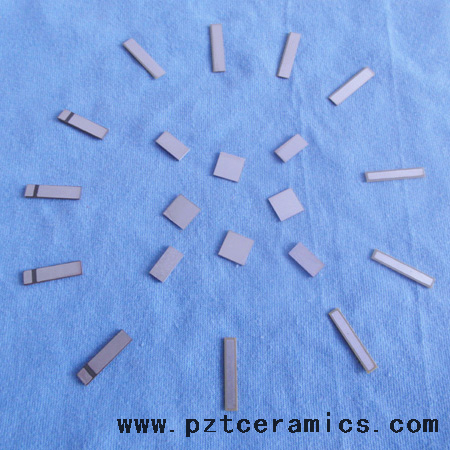 Elemento rettangolo ceramico piezoelettrico