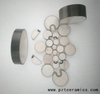 Ceramica piezoelettrica del disco 