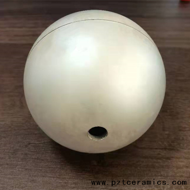 Elemento sfera PZT componenti ceramici piezoelettrici