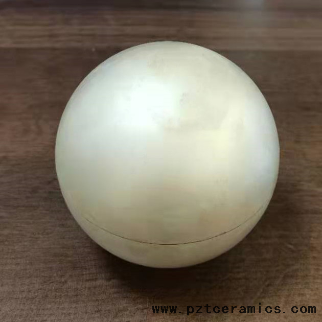 Elemento sfera PZT componenti ceramici piezoelettrici