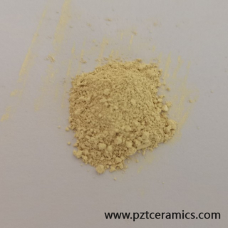 Materiale ceramico piezoelettrico sinterizzato a bassa temperatura 