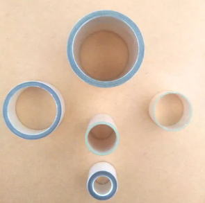 Elemento tubo ceramico piezoelettrico