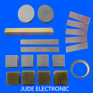 Materiali compositi piezoelettrici PZT per trasduttore ad ultrasuoni Jude.